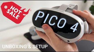 Unbox, Set Up, & Dominate VR with the Pico 4 Headset! (Pico 4 Setup, Review)