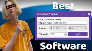 FREE TWITCH VIEW BOT  NEW VIEWER BOT  FREE DOWNLOAD  TUTORIAL