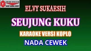 KARAOKE VERSI KOPLO SEUJUNG KUKU - ELVY SUKAESIH (COVER) NADA CEWEK