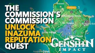 The Commission's Commission Genshin Impact (Unlock Inazuma Reputation)