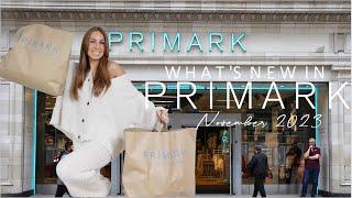 WHAT'S NEW IN PRIMARK NOVEMBER 2023 | shop with me clothing + home autumn / winter shopping vlog