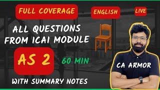 AS 2 Inventories in English Full Coverage from ICAI Module by CA Rahul Panchal