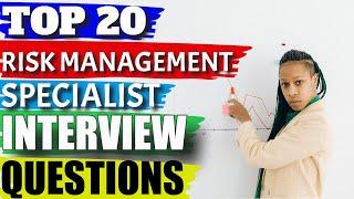 Risk Management Specialist Interview Questions and Answers