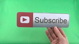 SUBSCRIBE BUTTON GREEN SCREEN EFFECT #1