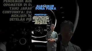 ALAT UKUR fisika | Odometer |  #shorts #fisika #jarak #tempuh