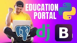 Education portal in Django: Unlimted school and user registration