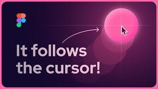 Cursor tracking without plugins — Figma tutorial
