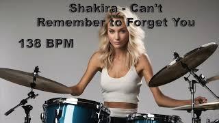 Shakira - Can't Remember to Forget You (без барабанов) 138 bpm