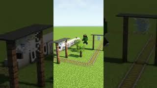 Toy Train in Minecraft! #shorts #minecraft