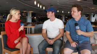 Sandlot's Patrick Renna & Tom Guiry Visit Citi Field