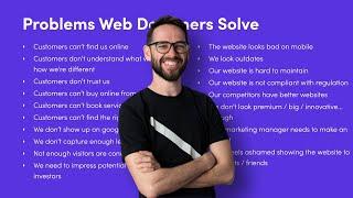 ALL 18 Problems Web Designers Solve For Clients