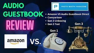 Audio Guestbook Review - Amazon / Alibaba Vs Audio Guestbook Direct