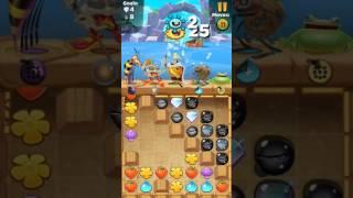 Best Fiends Perilous Waters Level 71 Hero World Tour walkthrough ios android gameplay HD