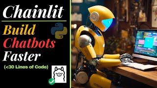 Chainlit: Guide to Build Chatbot using Python Faster | Ollama | llama2