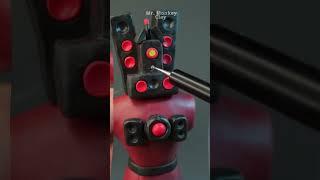 How To make Titan Speakerman (Skibidi Toilet) witch Polymer Clay #shorts #titanspeakerman