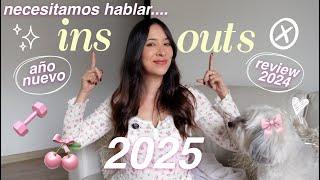 Ins & outs 2025  Review 2024 | Nancy Loaiza