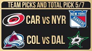 NHL Picks & Predictions Today 5/7/24 | NHL Picks Today 5/7/24 | Best NHL Bets