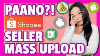 How To Mass Upload In Shopee Seller Account Using IOS Apple Mac Computer