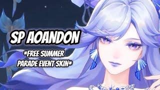 [ONMYOJI] NEW SP AOANDON SKIN *IN-GAME 3D MODEL* [SUMMER PARADE EVENT SKIN]