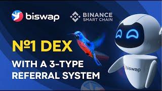 Meet Biswap | The First DEX on BSC network with a 3-type referral system