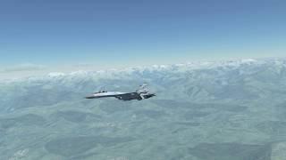 Встреча российского Су 27 с самолетом НАТО в небе над Балтикой