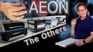 Easy C02 Laser Comparison  Aeon, Thunder Laser, Omtech, Epilog, Trotec