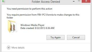 DELETE ANY FILES ON YOUR PC WITHOUT ANY ADMINISTRATOR PERMISSIONS