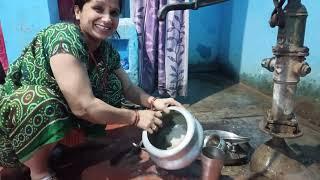 Village Bhabhi Daily Routine | Village Woman Daily routine  | Desi Aunty cleaning Vlog @RobiVlog-s4f