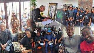 Peter Obi, Kenneth Okonkwo, Father Mbaka, Zubby Michael Paid Condolence Visit To Jnr Pope Family