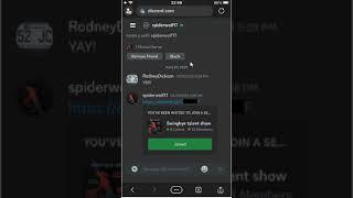 How to login and use Discord on a mobile web browser