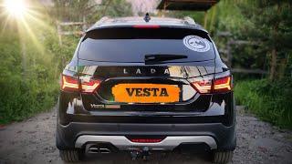 Lada Vesta SW Cross - задние фонари Audi Style