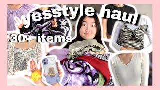 HUGE YESSTYLE try-on haul | 30+ items (honest review) 2021 - Spring and Summer Yesstyle Try-on Haul