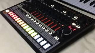 Roland AIRA TR-8 LED MOD + SynthGraphics TR-808 Style