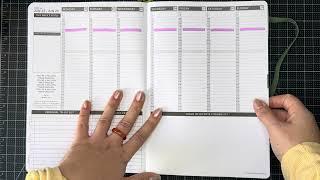 2025 Passion Planner Set Up | Daily and Weekly Planner