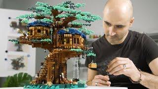 The BIGGEST LEGO Ideas set ever!? | LEGO Treehouse Designer Video | 21318