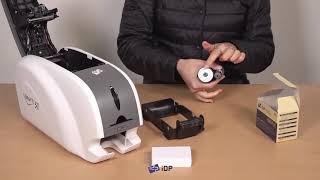 IDP SMART Printer Ribbon Installation