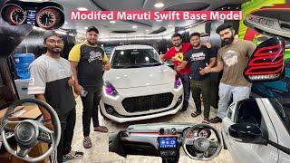 Modified Maruti Swift Base Model | Base To Top | Lxi To Zxi Conversion | OEM Accesories | Car Mode