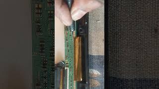  Video of LED TV Repair ( Before Editing )