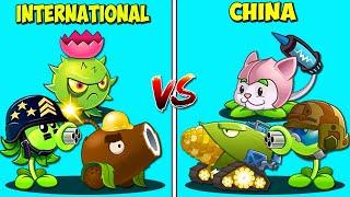 Random Team Plant PVZ 2 International vs China - Which Team Plant Will WIn?