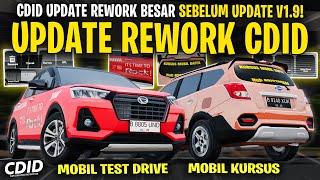 REVIEW MOBIL BARU BAGUS DI UPDATE REWORK CDID V1.8 ! COCOK BUAT RP - Car Driving Indonesia Roblox