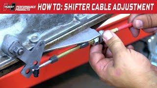 How to Adjust the Shift Cable on your Hurst V-matic and Pro-matic shifter.