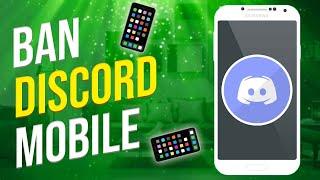 How to Ban in Discord Mobile