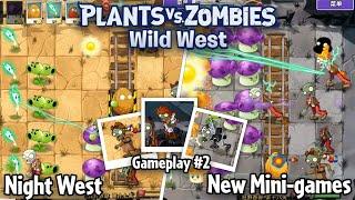 PvZ 2 PAK Wild West | Night Wild West, Tray Cart, Pirate Zombíe & Giga Football | Download #2