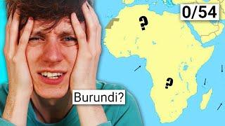 Can I find all 54 Countries in Africa with NO BORDERS?