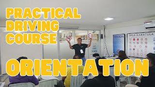 Practical Driving Course - ORIENTATION #drivinglessons #drivingschool