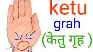 Ketu sign in hand. केतु पर बनने वाले चिन्ह और उसके प्रभाव