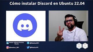 Cómo instalar Discord en Ubuntu 22.04 y distribuciones derivadas. #Linux #Ubuntu #Discord