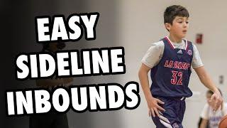 5 EASY Sideline Inbounds Plays For Youth