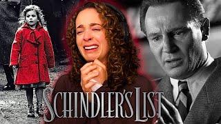 first time watching *SCHINDLER'S LIST*