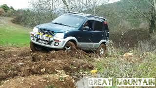 Daihatsu terios  muddy road  test